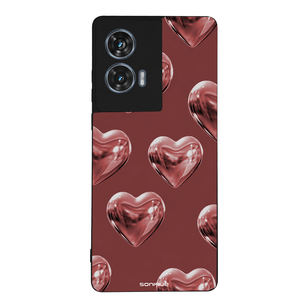 Θήκη Sonique Back to Y2K Series για Motorola Edge 50 Fusion 5G Shiny Hearts