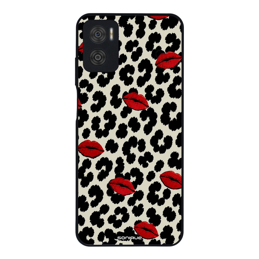 Θήκη Sonique Back to Y2K Series για Motorola Moto E22 4G Leopard Kiss