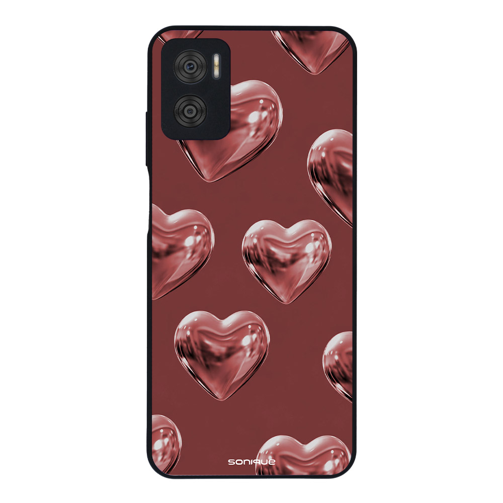 Θήκη Sonique Back to Y2K Series για Motorola Moto E22 4G Shiny Hearts