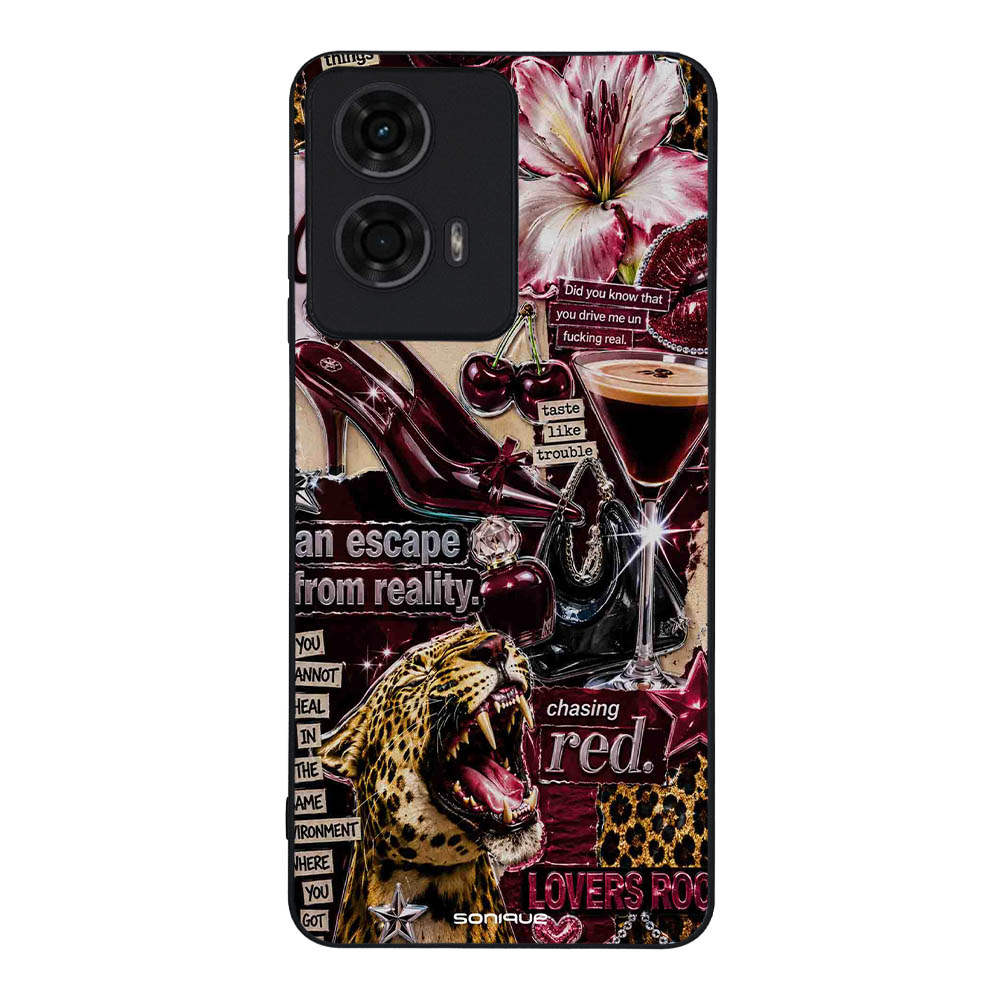 Θήκη Sonique Back to Y2K Series για Motorola Moto G04 4G / Moto G04s 4G / Moto G24 4G / Moto G24 4G Power / Moto E14 4G Chasing Red