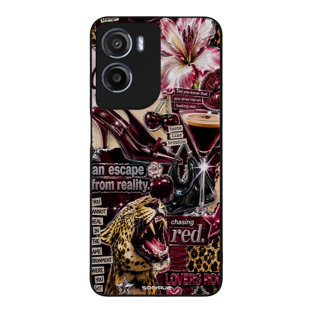 Θήκη Sonique Back to Y2K Series για Motorola Moto G05 4G / Moto E15 4G Chasing Red