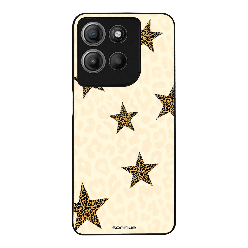 Θήκη Sonique Back to Y2K Series για Motorola Moto G15 4G / Moto G15 Power / Moto G17 5G / Moto G17 Power 5G Leopard Star