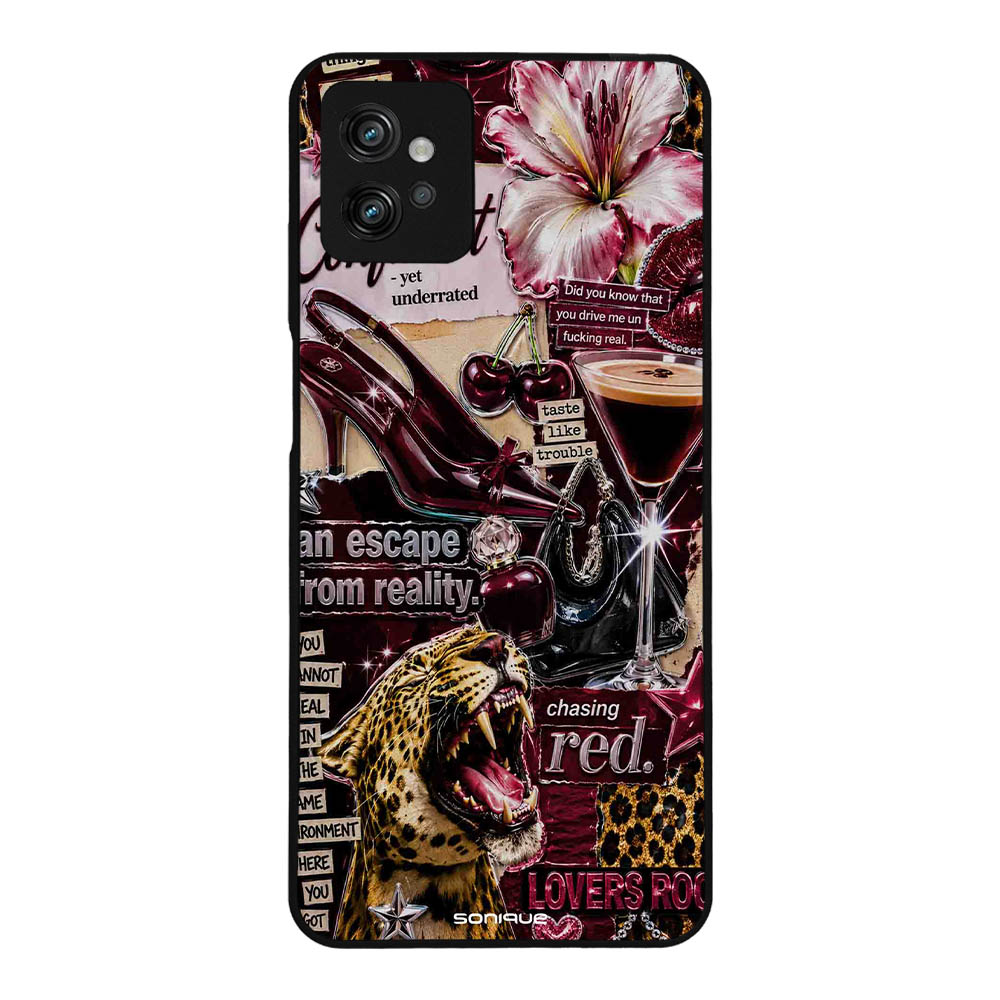 Θήκη Sonique Back to Y2K Series για Motorola Moto G32 Chasing Red