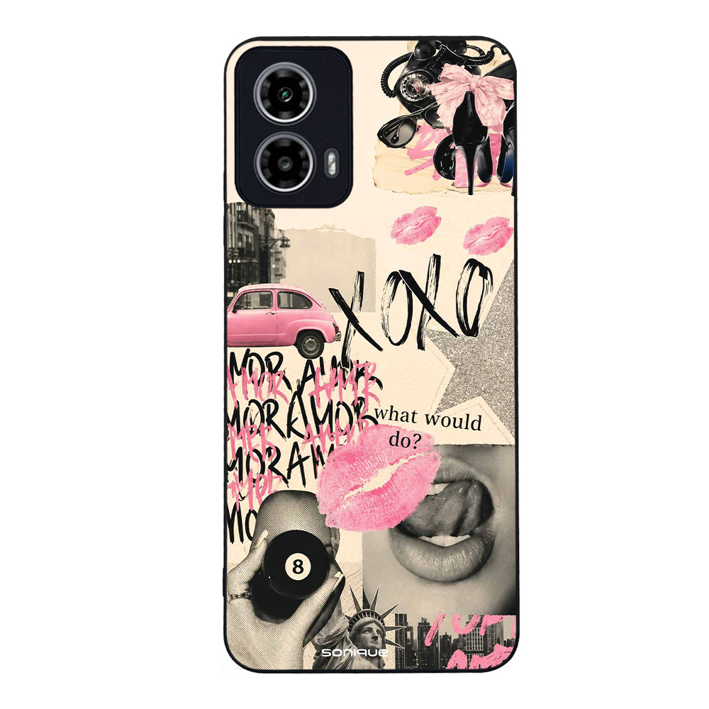 Θήκη Sonique Back to Y2K Series για Motorola Moto G34 5G Amor