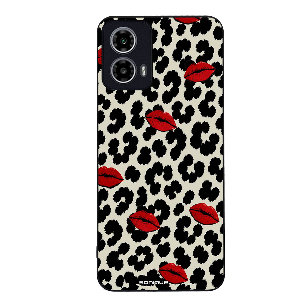 Θήκη Sonique Back to Y2K Series για Motorola Moto G34 5G Leopard Kiss