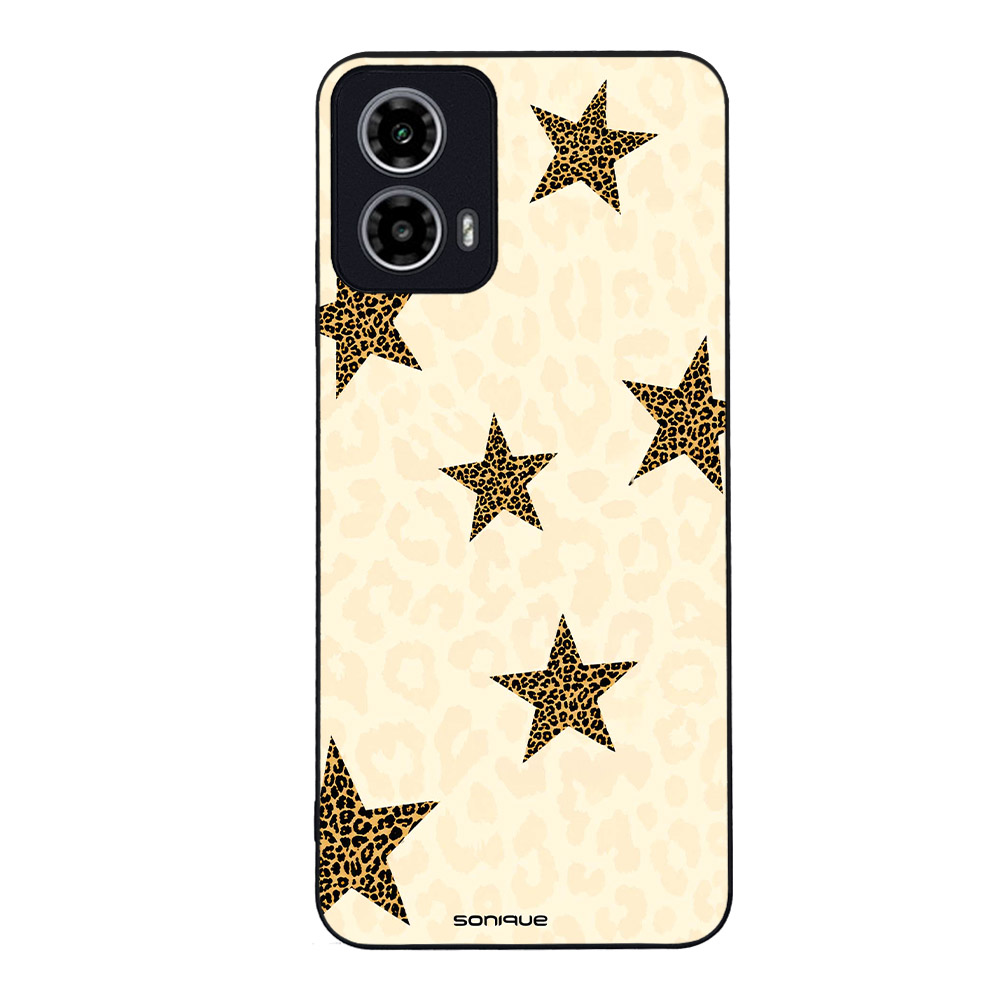 Θήκη Sonique Back to Y2K Series για Motorola Moto G34 5G Leopard Star
