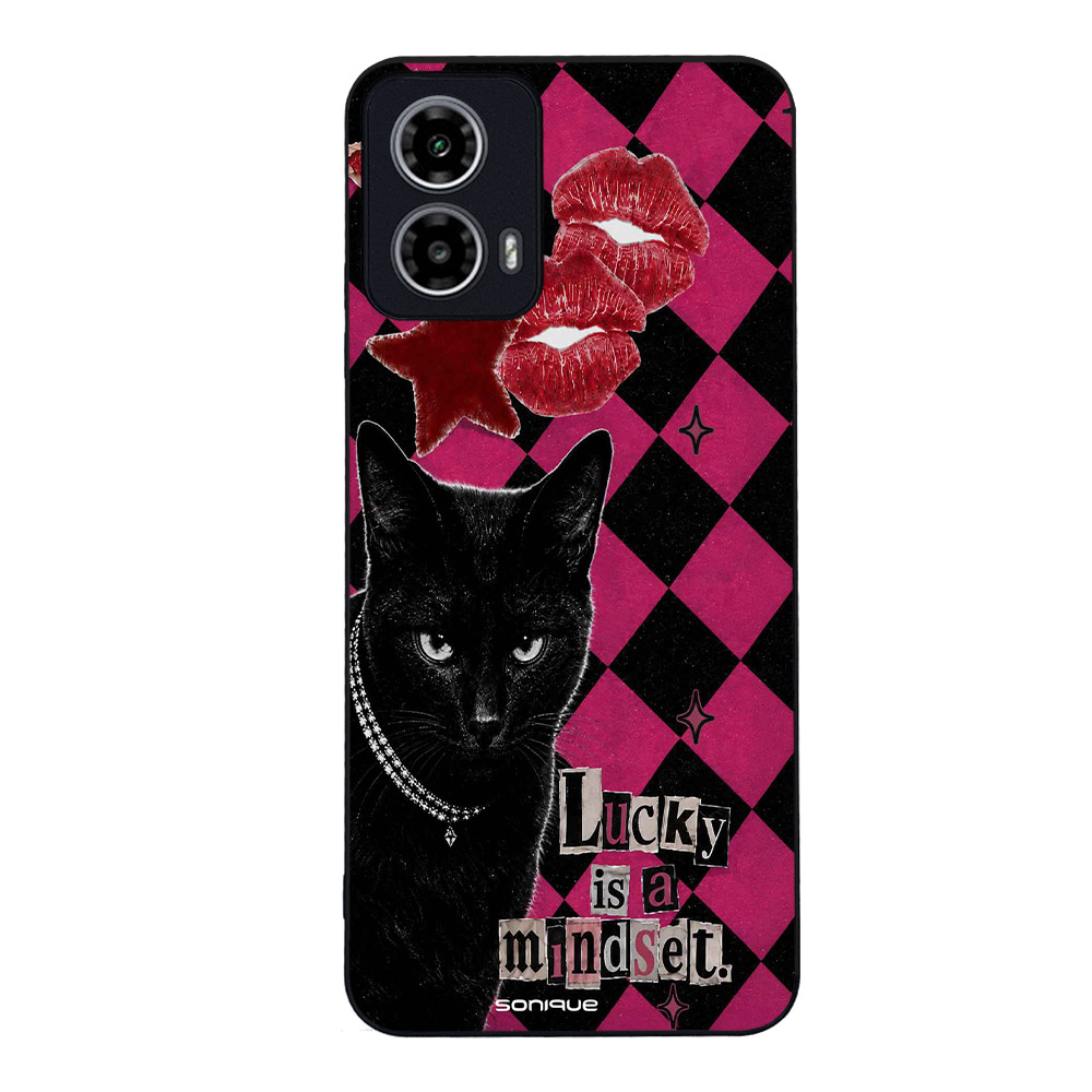 Θήκη Sonique Back to Y2K Series για Motorola Moto G34 5G Lucky Mindset