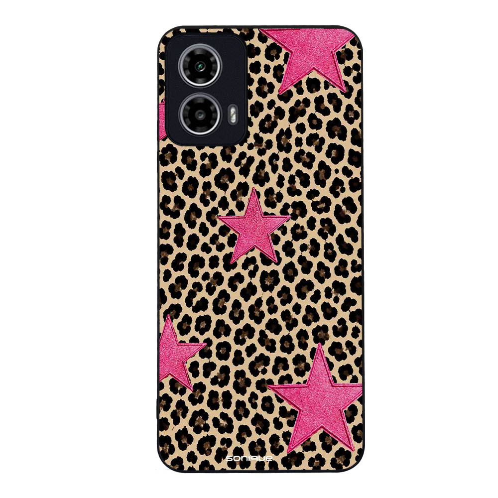 Θήκη Sonique Back to Y2K Series για Motorola Moto G34 5G Pink Star