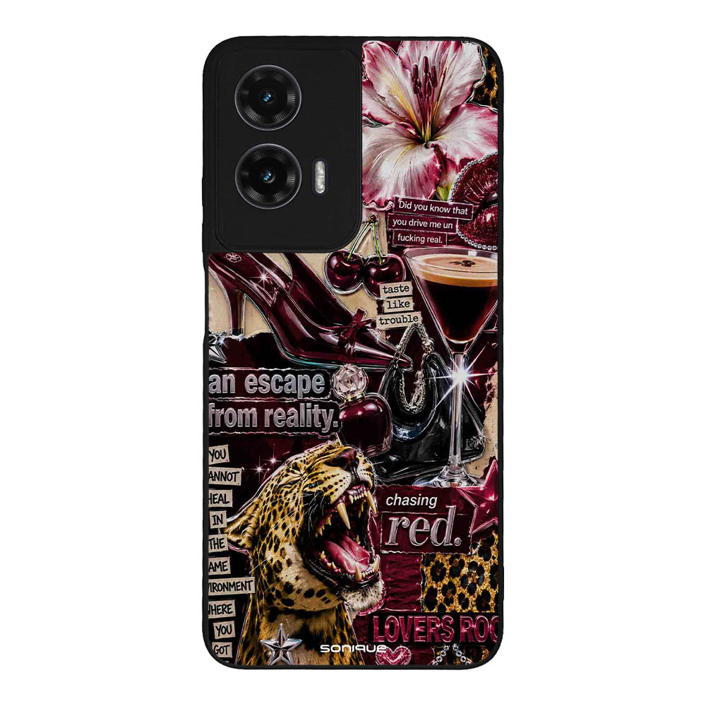 Θήκη Sonique Back to Y2K Series για Motorola Moto G35 5G Chasing Red