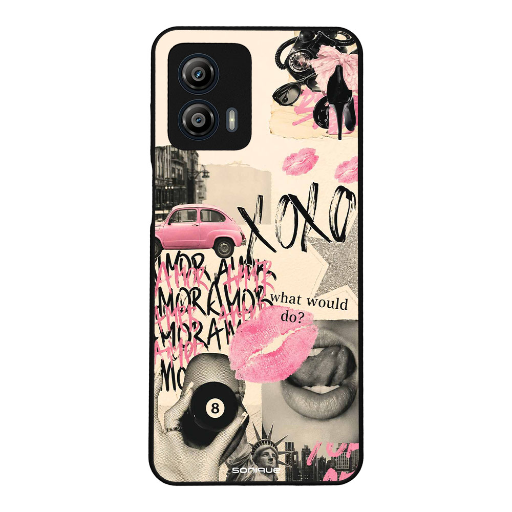 Θήκη Sonique Back to Y2K Series για Motorola Moto G53 5G Amor