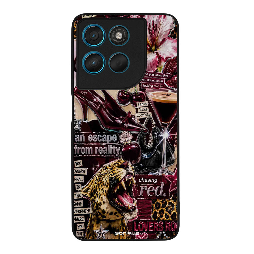 Θήκη Sonique Back to Y2K Series για Motorola Moto G57 Power 5G / Moto G67 Power 5G Chasing Red