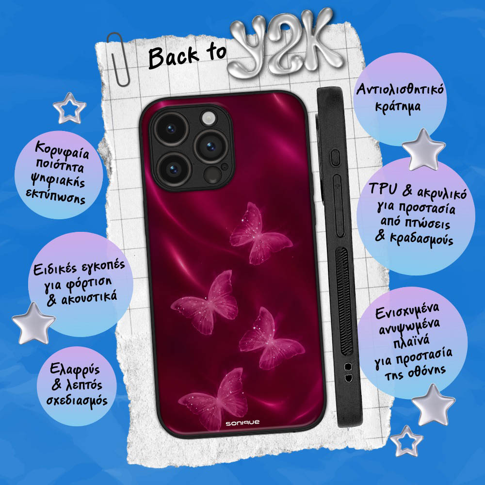 Θήκη Sonique Back to Y2K Series για VIVO Y74s / VIVO Y76 5G Shiny Butterflies