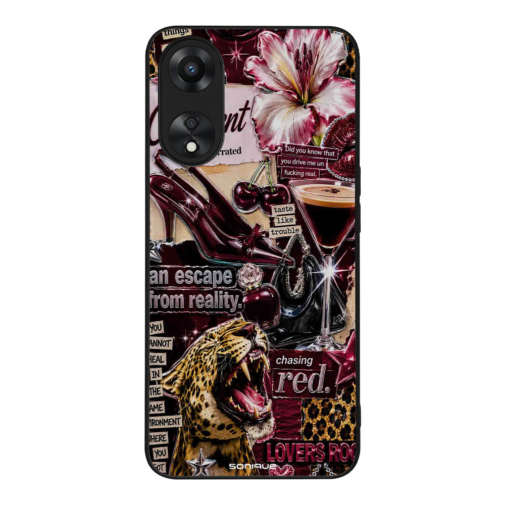 Θήκη Sonique Back to Y2K Series για Oppo A78 5G Chasing Red