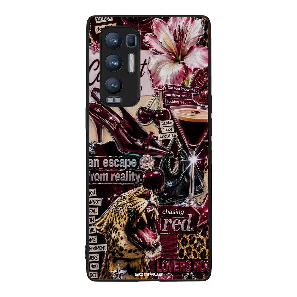 Θήκη Sonique Back to Y2K Series για Oppo Find X3 Neo 5G Chasing Red