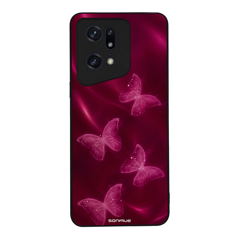 Θήκη Sonique Back to Y2K Series για Oppo Find X5 Pro 5G Shiny Butterflies