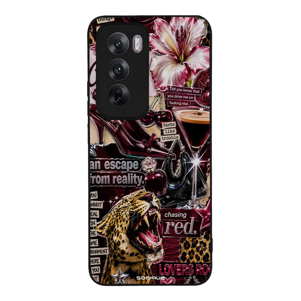 Θήκη Sonique Back to Y2K Series για Oppo Reno12 5G Chasing Red