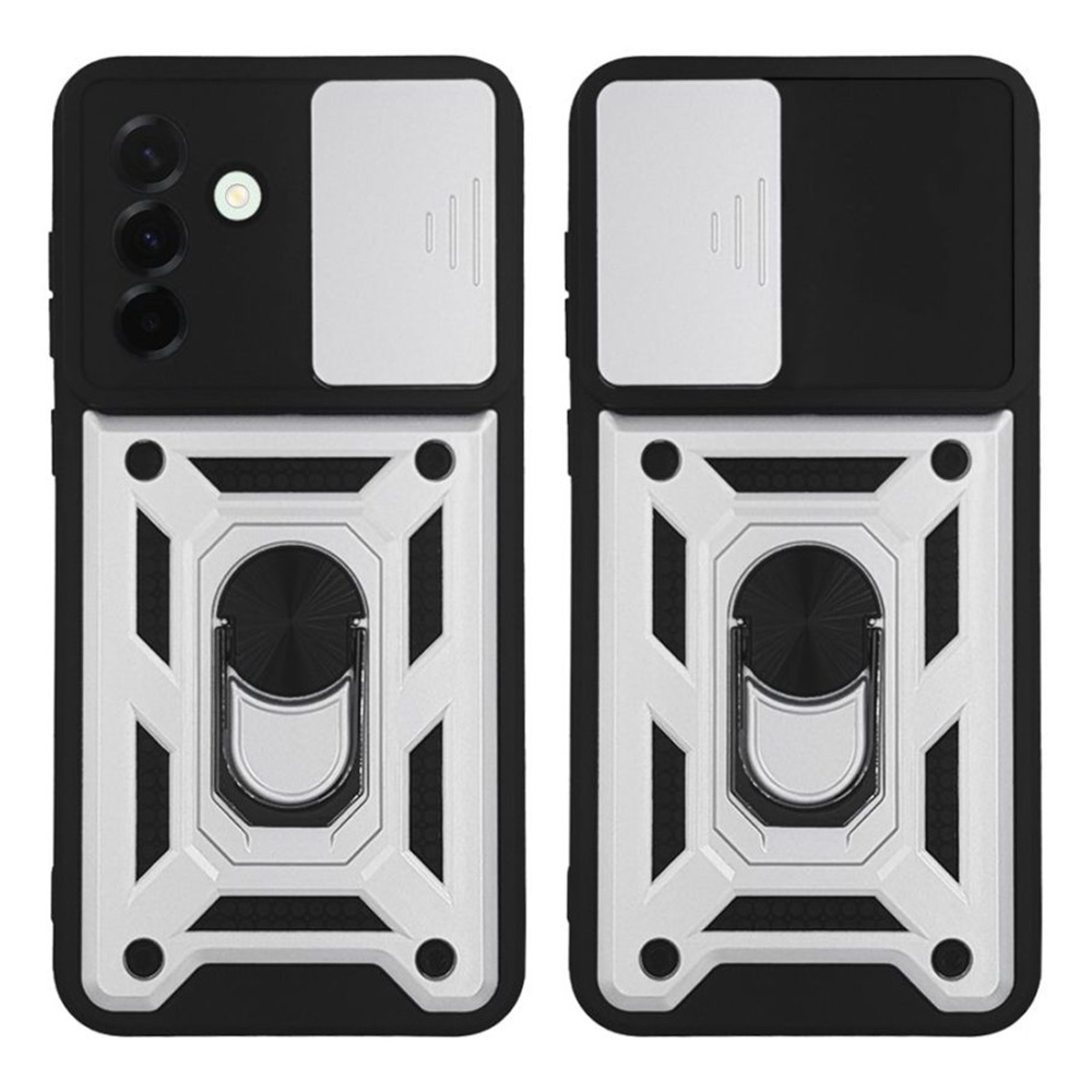 Θήκη Ring Armor CamPro Sonique για Samsung Galaxy A27 5G Ασημί