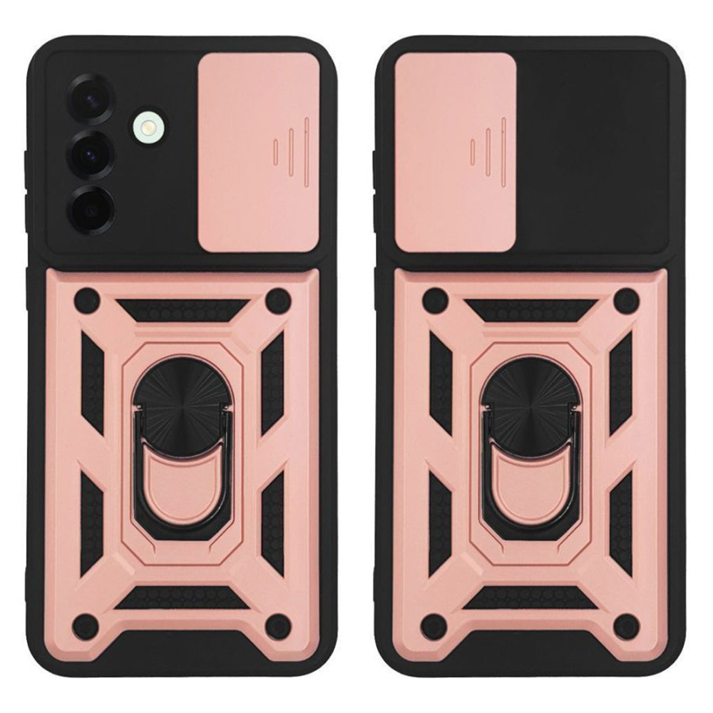 Θήκη Ring Armor CamPro Sonique για Samsung Galaxy A27 5G Ροζ Χρυσό