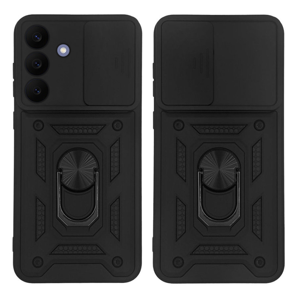 Θήκη Ring Armor CamPro Sonique για Samsung Galaxy S26 FE Μαύρο