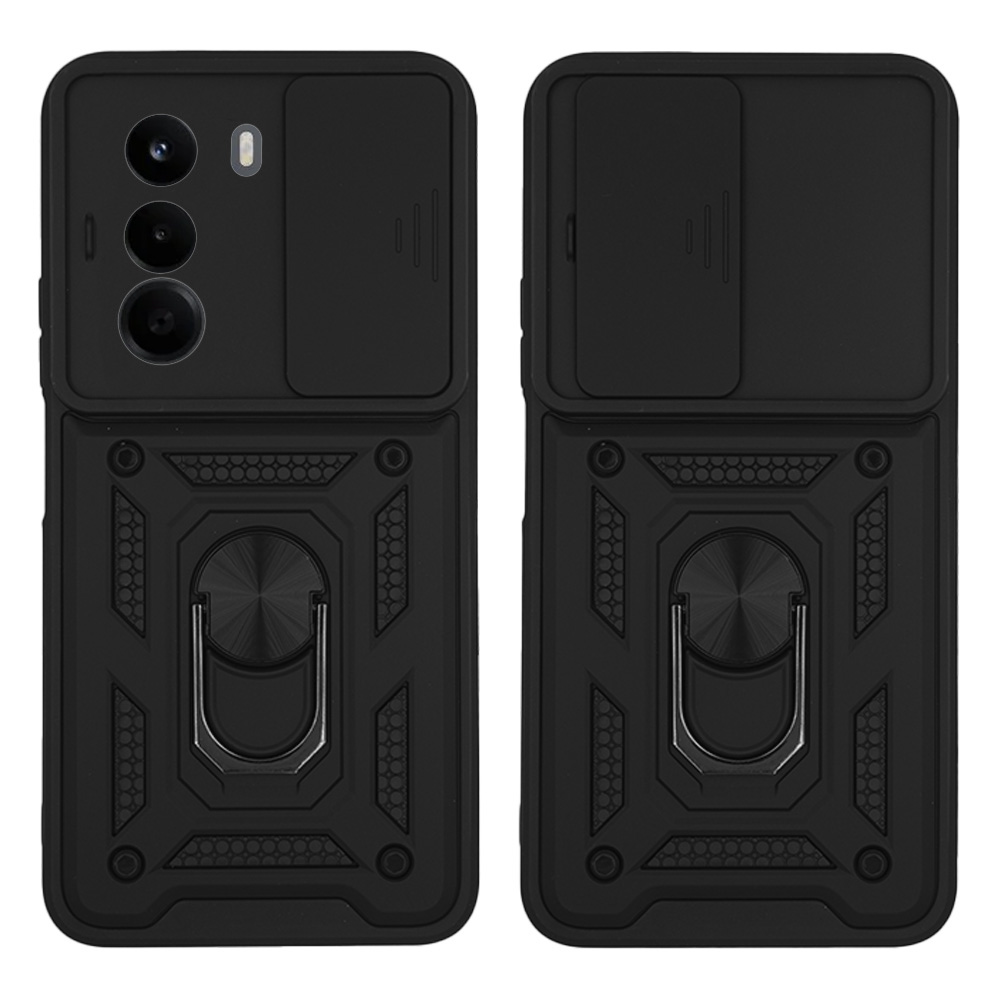 Θήκη Ring Armor CamPro Sonique για OnePlus OnePlus Nord CE 6 Lite 5G Μαύρο