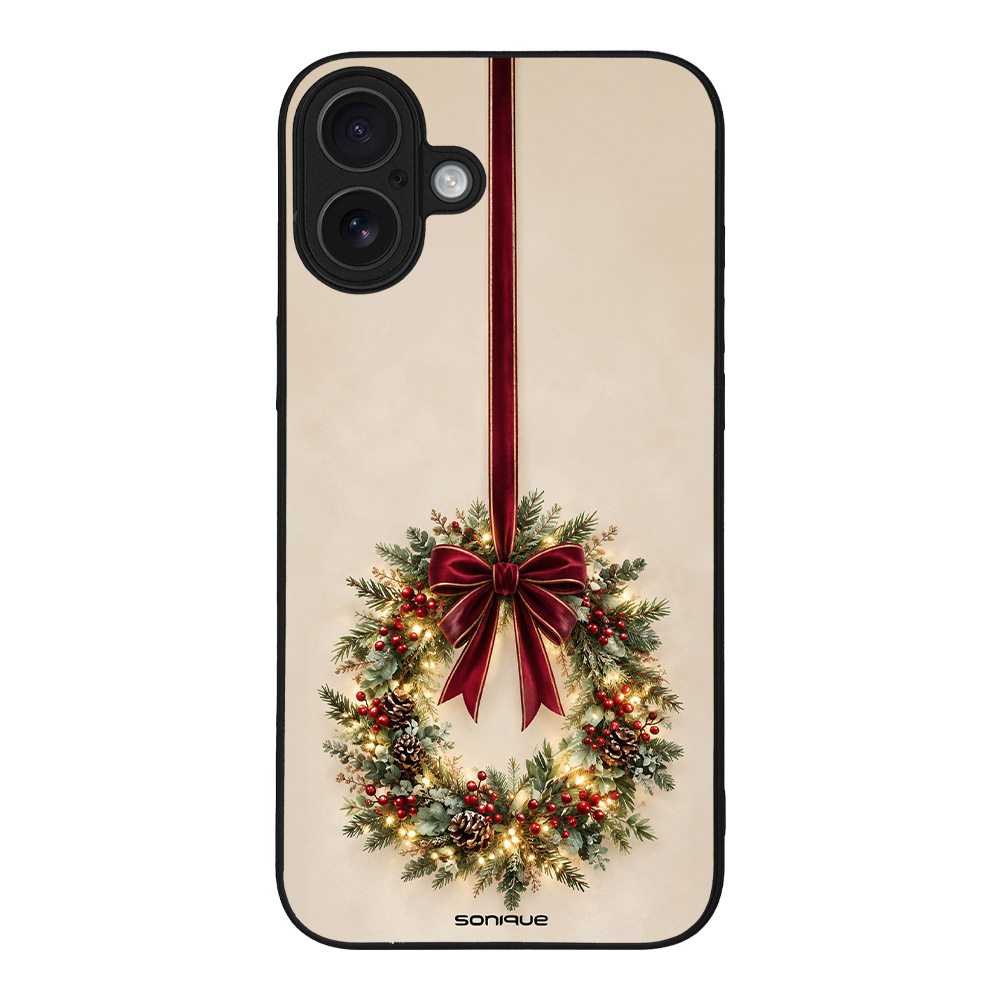 Θήκη Sonique It's Christmas Time Series για Apple iPhone 16 Plus Στεφάνι