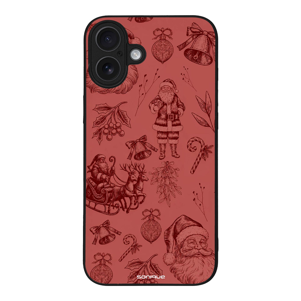 Θήκη Sonique It's Christmas Time Series για Apple iPhone 16 Plus Santa Claus