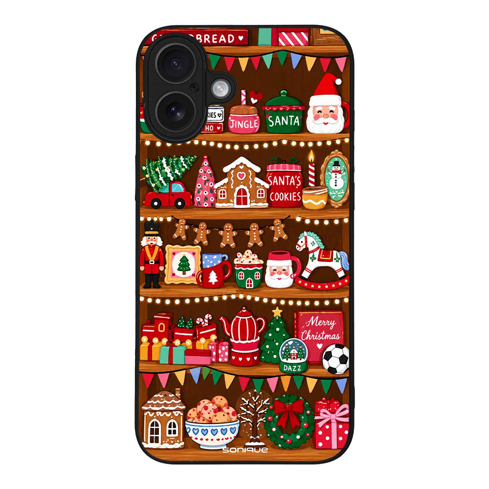 Θήκη Sonique It's Christmas Time Series για Apple iPhone 16 Plus Santa Cookies