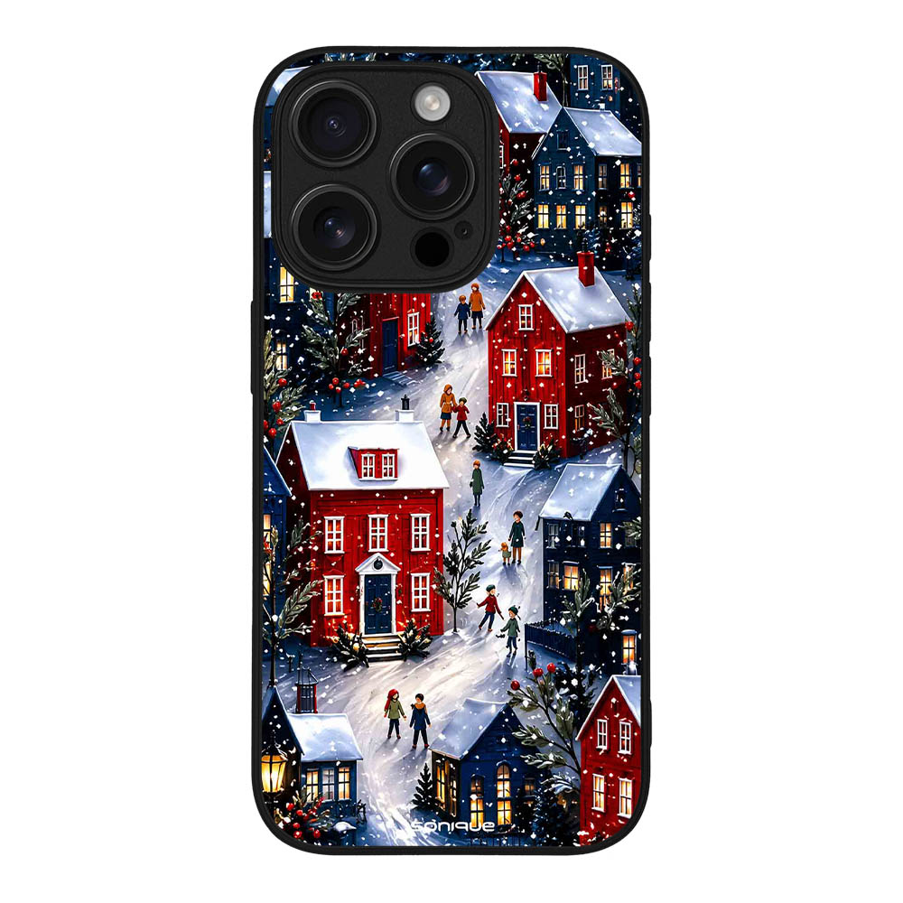Θήκη Sonique It's Christmas Time Series για Apple iPhone 16 Pro Christmas Village