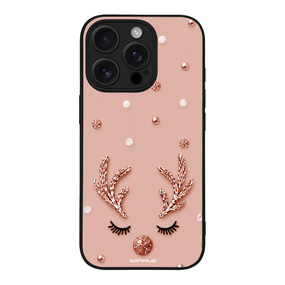 Θήκη Sonique It's Christmas Time Series για Apple iPhone 16 Pro Glitter Reindeer