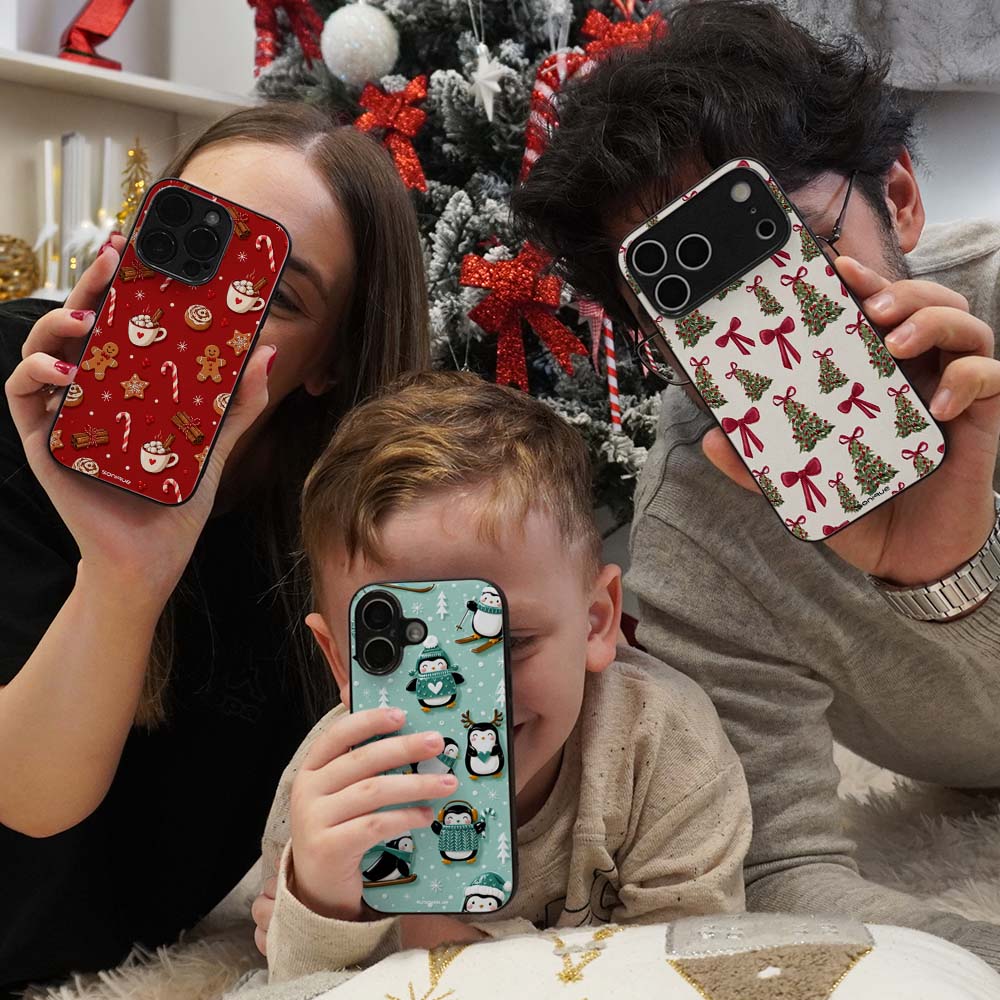 Θήκη Sonique It's Christmas Time Series για Apple iPhone 16 Pro Max Red Christmas
