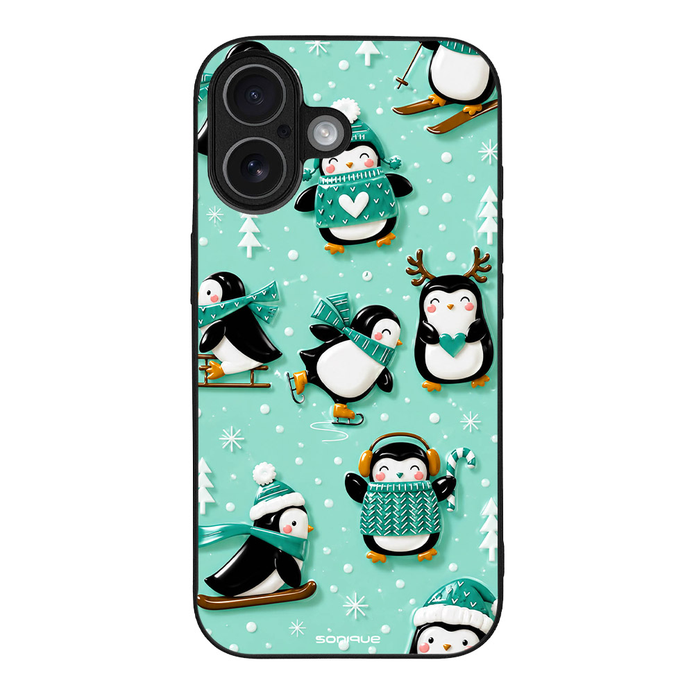 Θήκη Sonique It's Christmas Time Series για Apple iPhone 17 Sweet Penguin