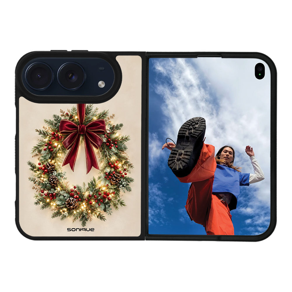 Θήκη Sonique It's Christmas Time Series για Apple iPhone 18 Duo Στεφάνι