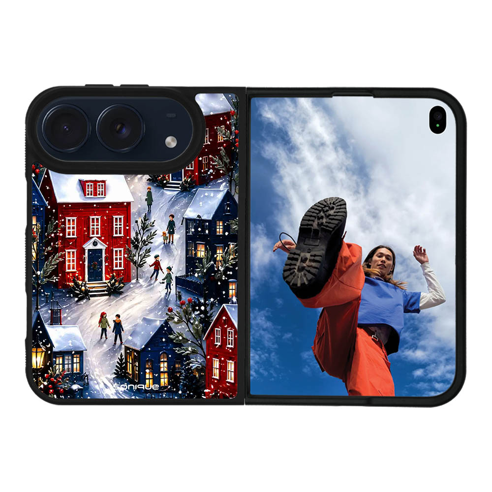Θήκη Sonique It's Christmas Time Series για Apple iPhone 18 Duo Christmas Village