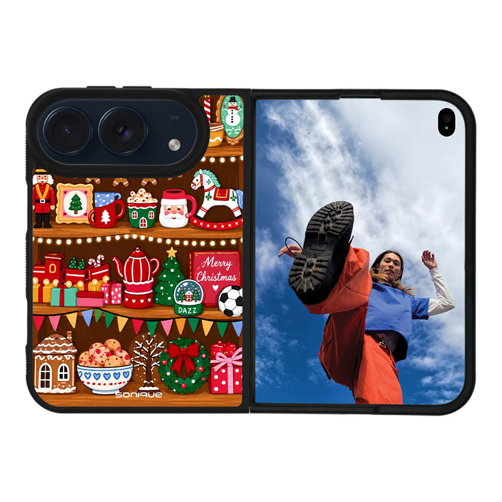 Θήκη Sonique It's Christmas Time Series για Apple iPhone 18 Duo Santa Cookies