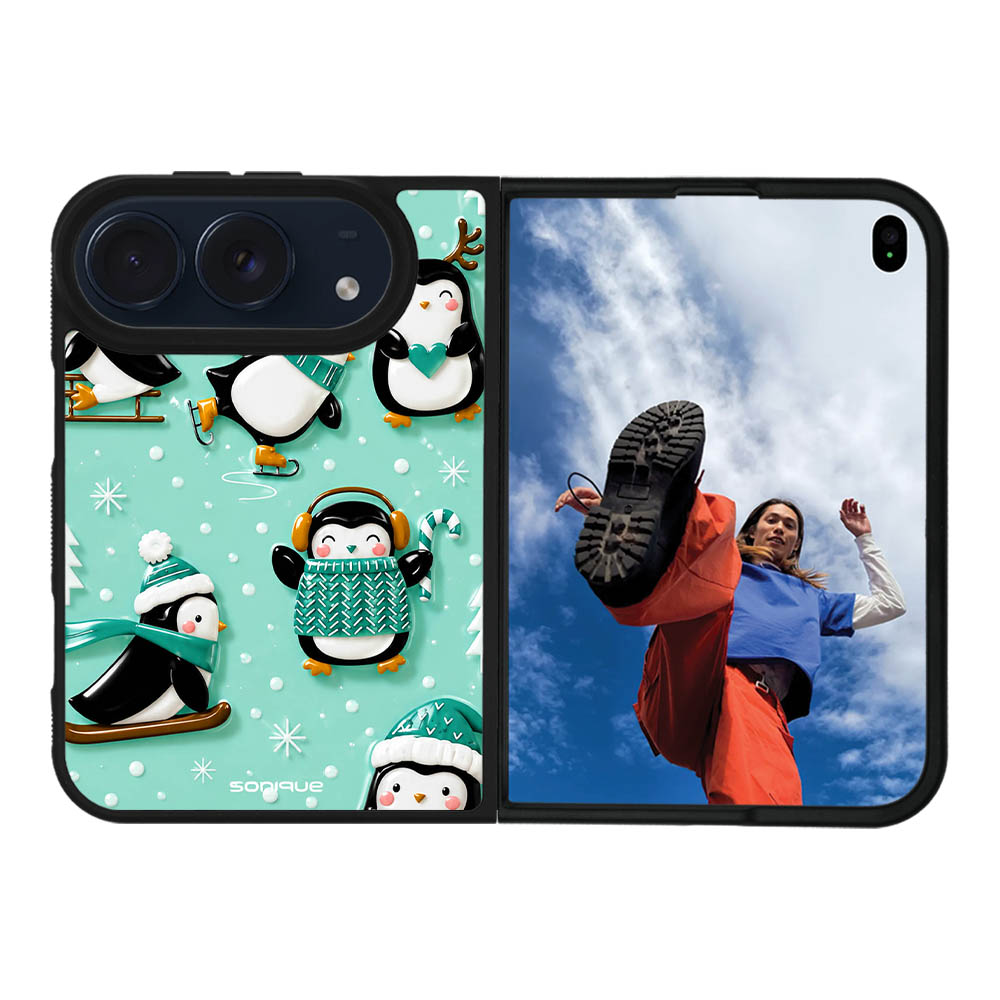 Θήκη Sonique It's Christmas Time Series για Apple iPhone 18 Duo Sweet Penguin