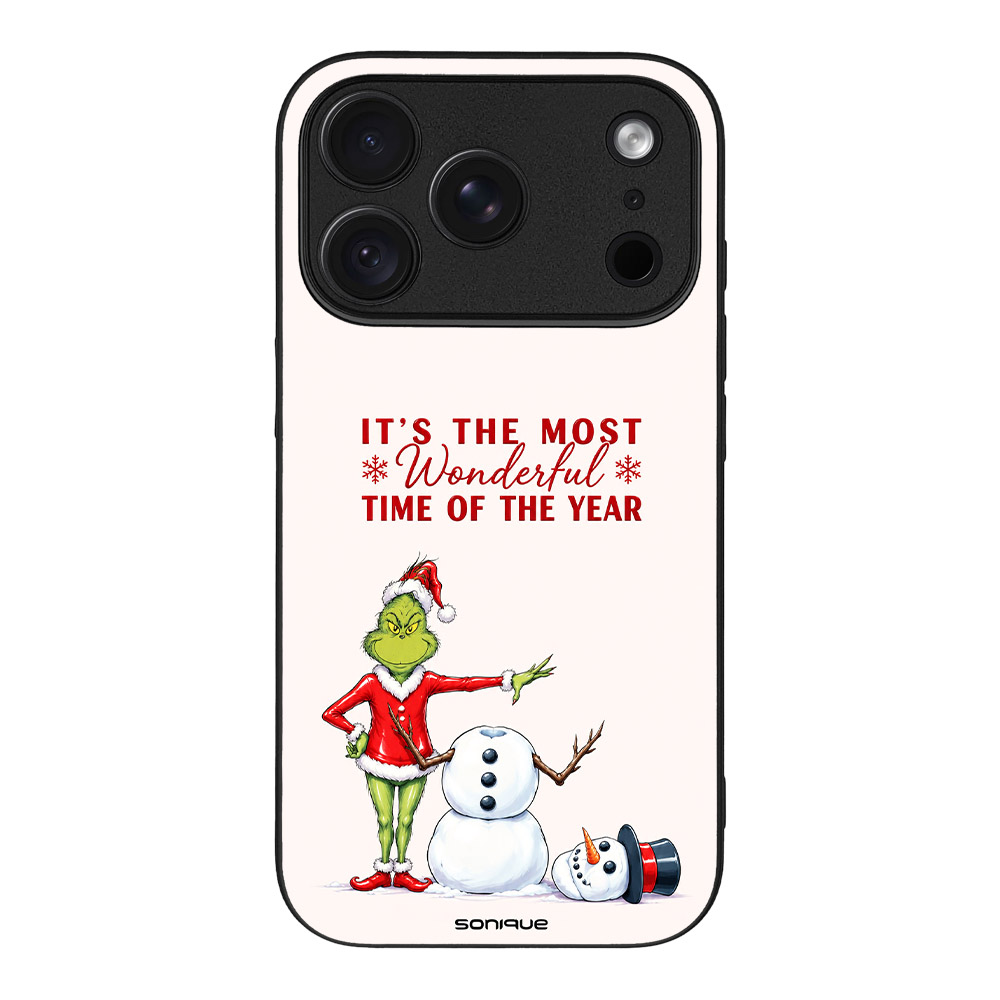 Θήκη Sonique It's Christmas Time Series για Apple iPhone 18 Pro Wonderful Grinch