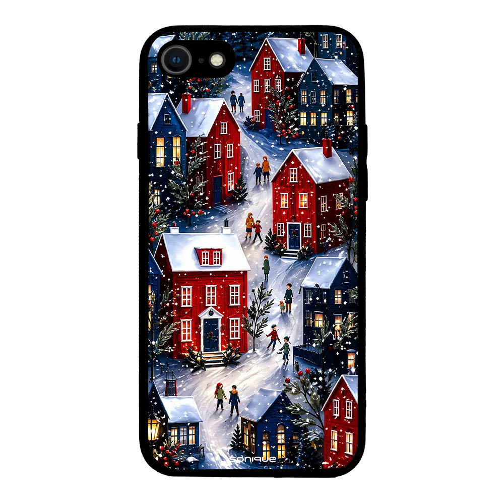 Θήκη Sonique It's Christmas Time Series για Apple iPhone 7 / iPhone 8 / iPhone SE 2020 / iPhone SE 2022 Christmas Village