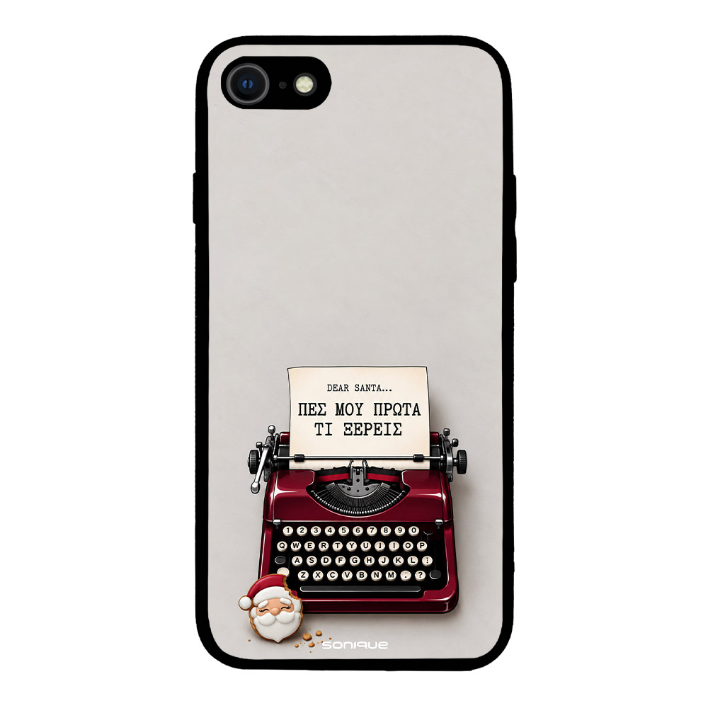 Θήκη Sonique It's Christmas Time Series για Apple iPhone 7 / iPhone 8 / iPhone SE 2020 / iPhone SE 2022 Dear Santa – Men