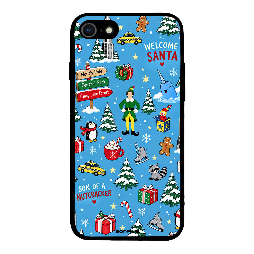 Θήκη Sonique It's Christmas Time Series για Apple iPhone 7 / iPhone 8 / iPhone SE 2020 / iPhone SE 2022 Elf