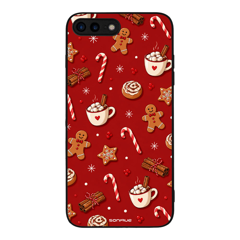 Θήκη Sonique It's Christmas Time Series για Apple iPhone 7 Plus / iPhone 8 Plus Hot Cocoa