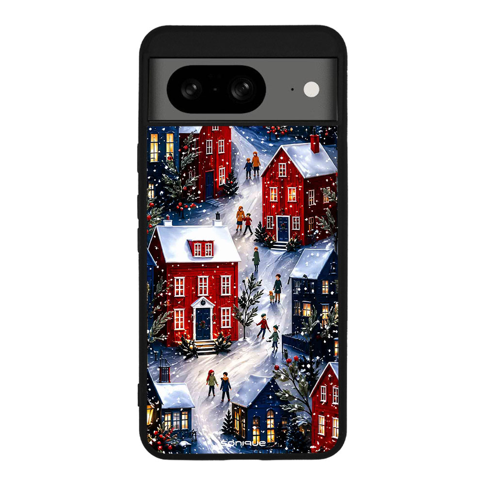 Θήκη Sonique It's Christmas Time Series για Google Pixel 8 5G Christmas Village
