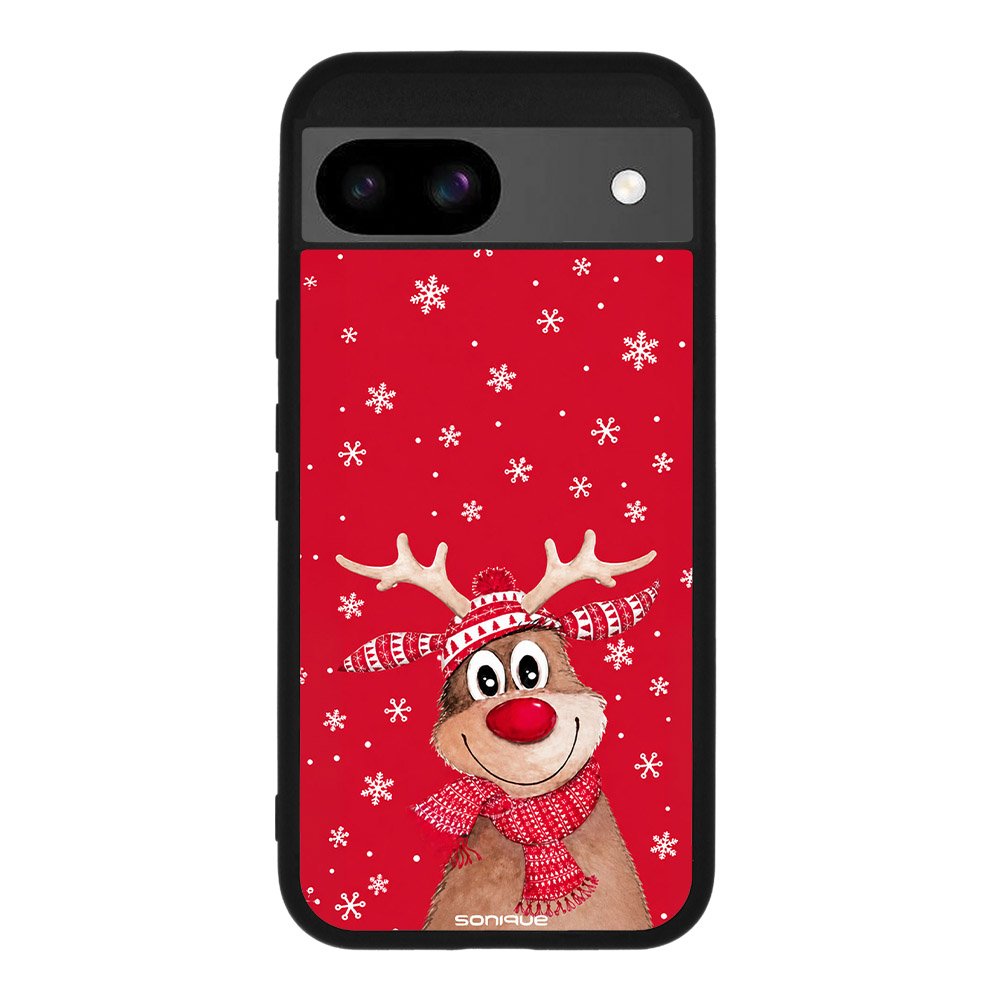 Θήκη Sonique It's Christmas Time Series για Google Pixel 8a 5G Ρούντολφ