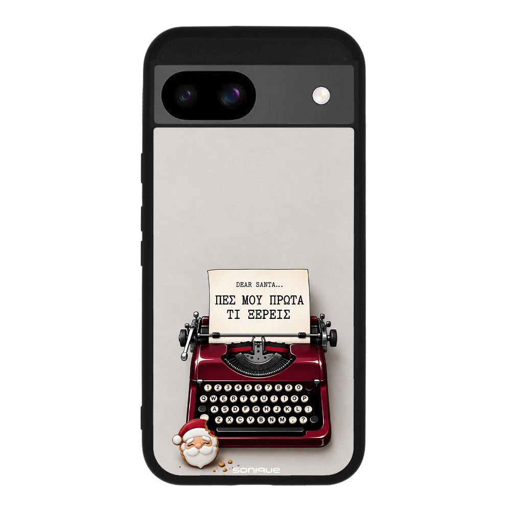 Θήκη Sonique It's Christmas Time Series για Google Pixel 8a 5G Dear Santa – Men