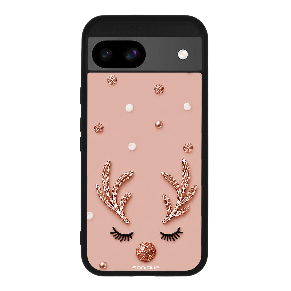 Θήκη Sonique It's Christmas Time Series για Google Pixel 8a 5G Glitter Reindeer