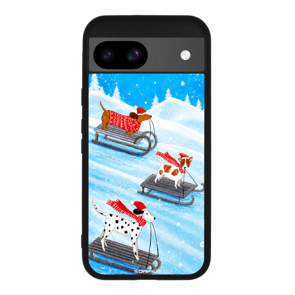 Θήκη Sonique It's Christmas Time Series για Google Pixel 8a 5G Snowy Day
