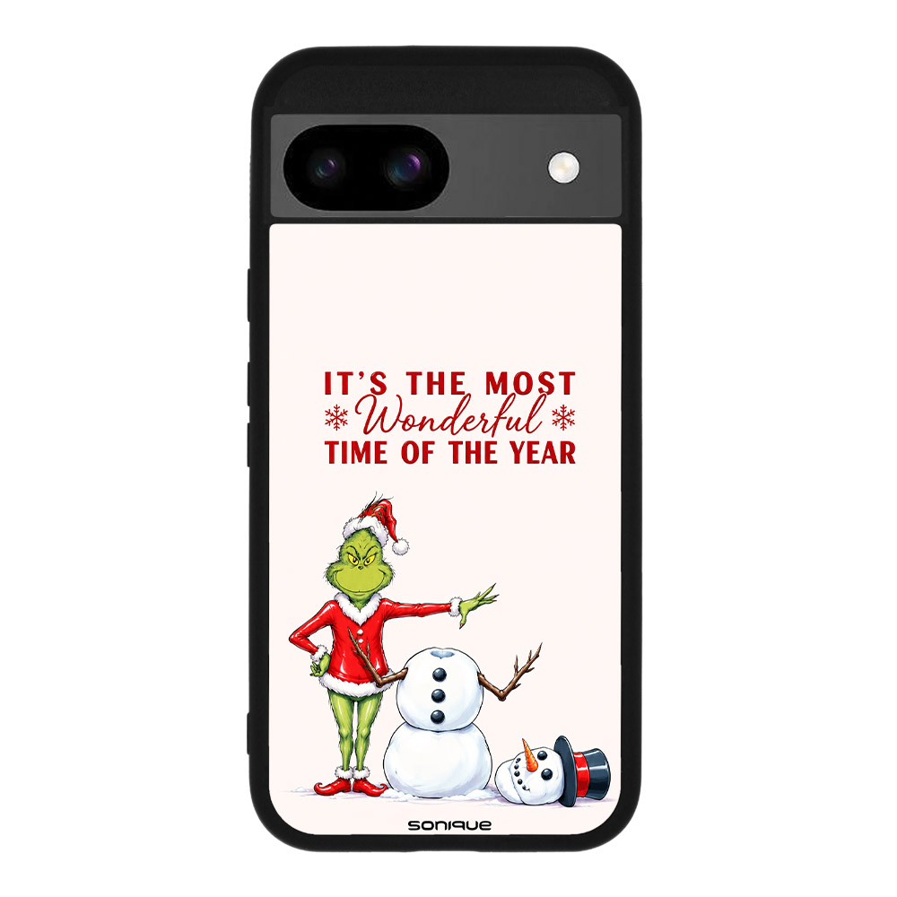 Θήκη Sonique It's Christmas Time Series για Google Pixel 8a 5G Wonderful Grinch