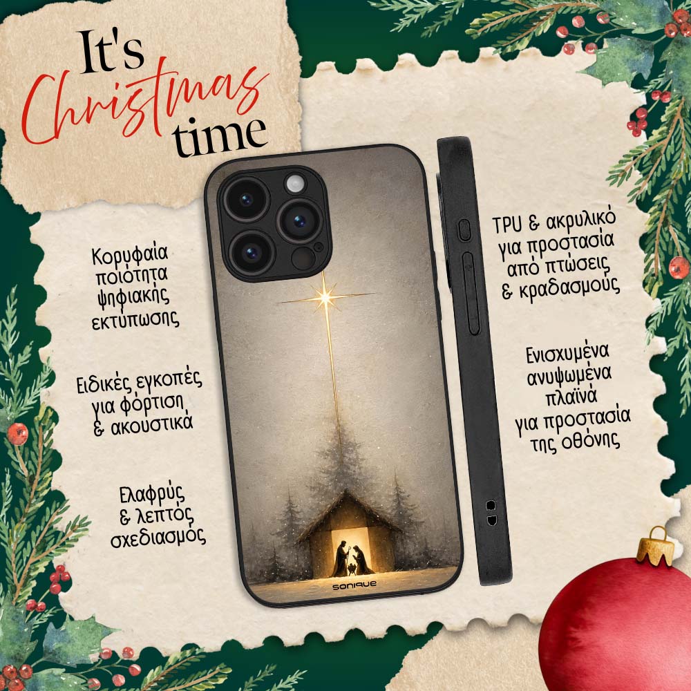 Θήκη Sonique It's Christmas Time Series για Google Pixel 9 5G Φάτνη