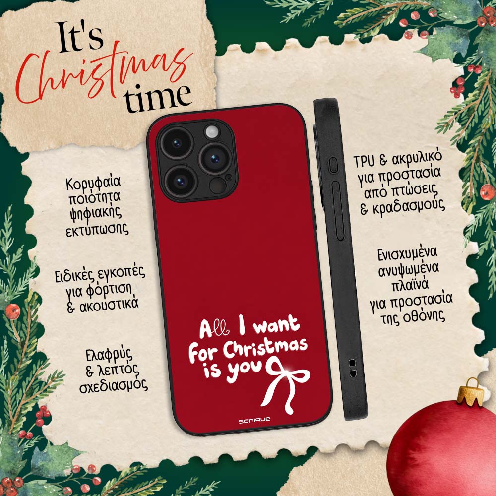 Θήκη Sonique It's Christmas Time Series για Google Pixel 9 5G All I Want