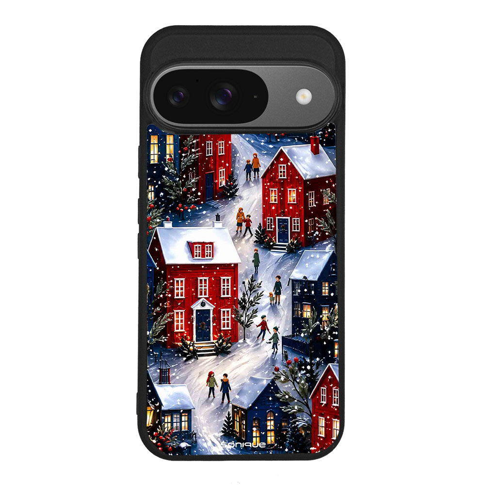 Θήκη Sonique It's Christmas Time Series για Google Pixel 9 5G Christmas Village