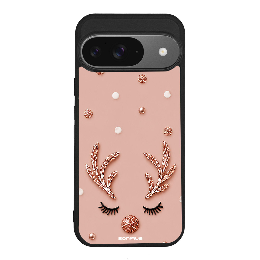 Θήκη Sonique It's Christmas Time Series για Google Pixel 9 5G Glitter Reindeer